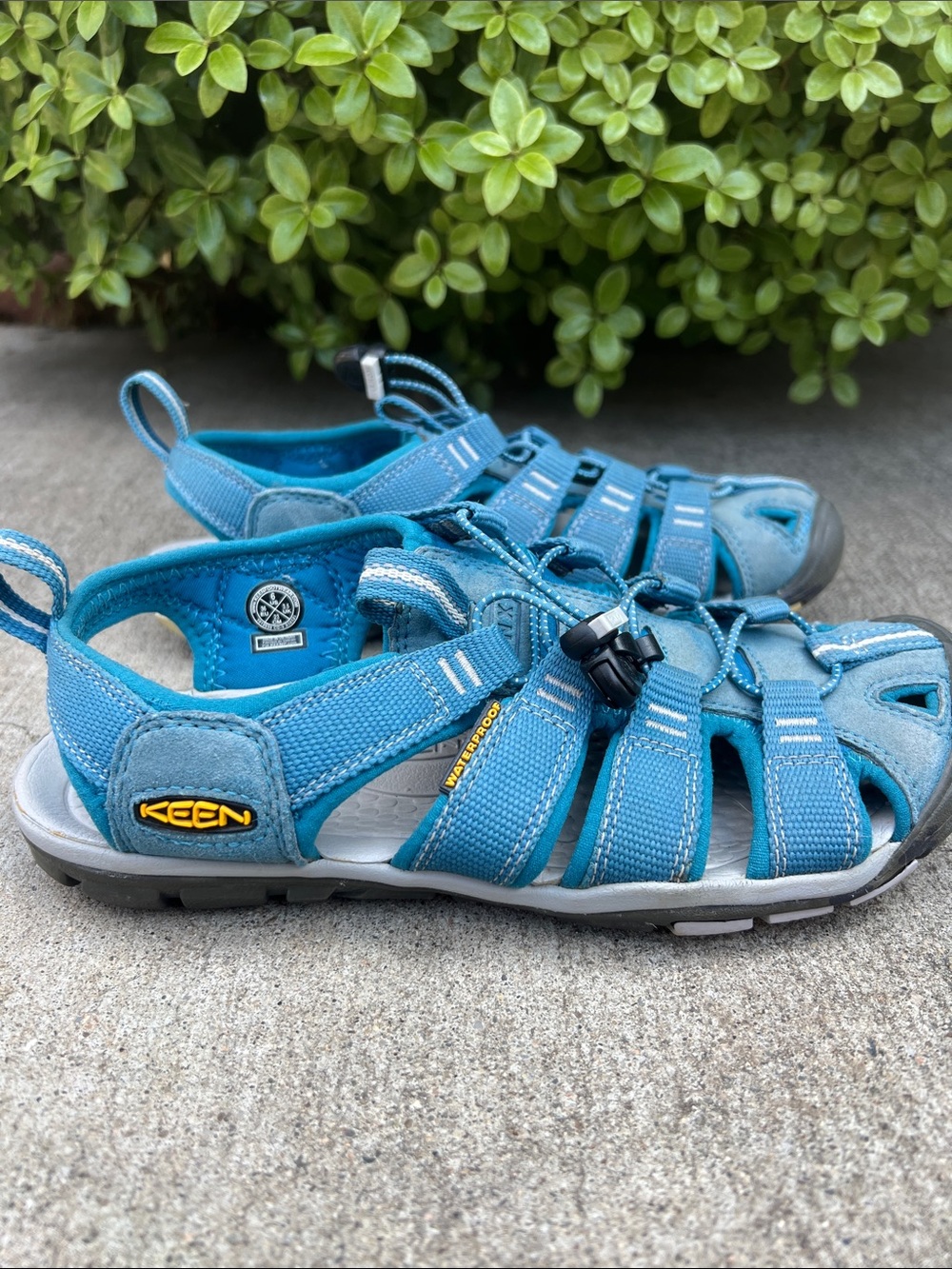 Keen Kids Teal Blue Closed-Toe Sport Sandals